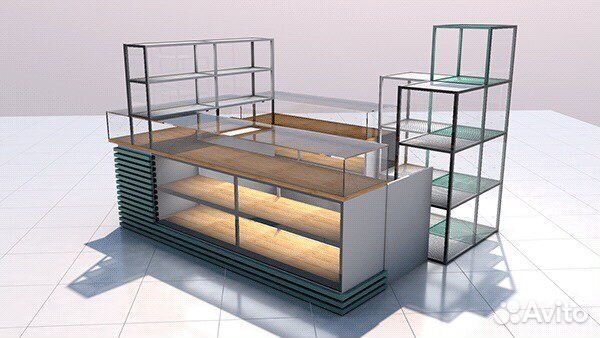 Торговые островки, Торговая мебель в ТЦ