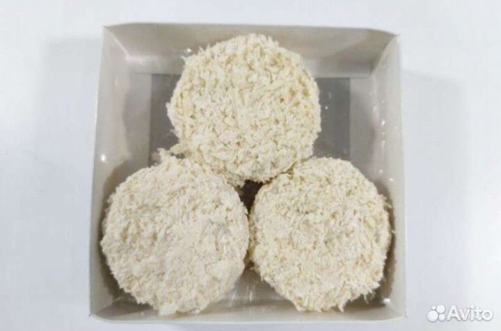 Котлеты из мяса креветки в панировке