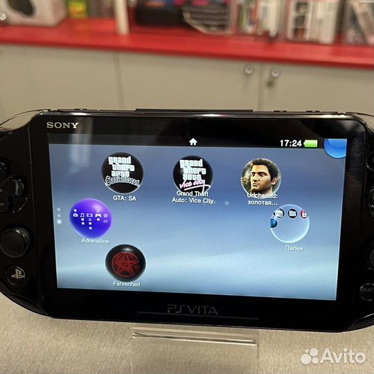 Sony PS Vita slim 16gb 5 игр прошита