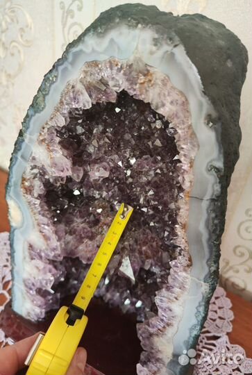 Жеода аметиста, крупная, коллекционная