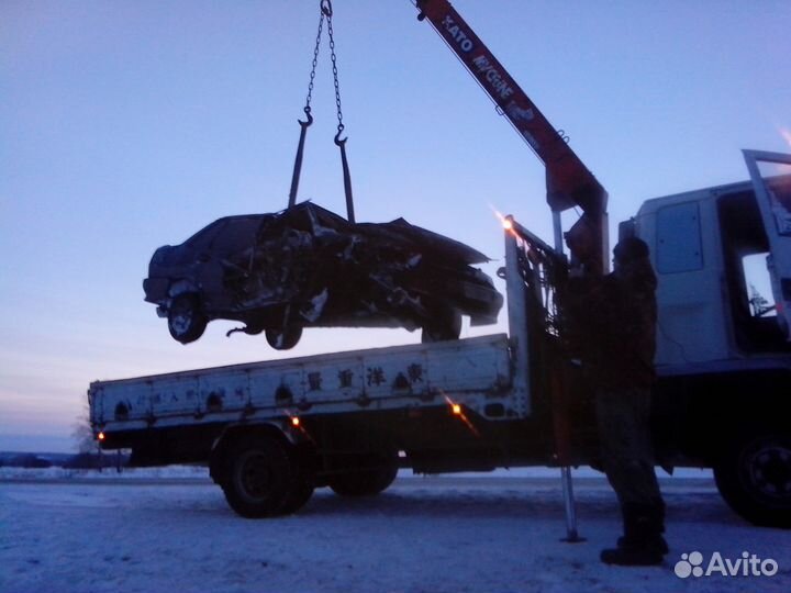 Услуги бортового манипулятора Енисейский тракт