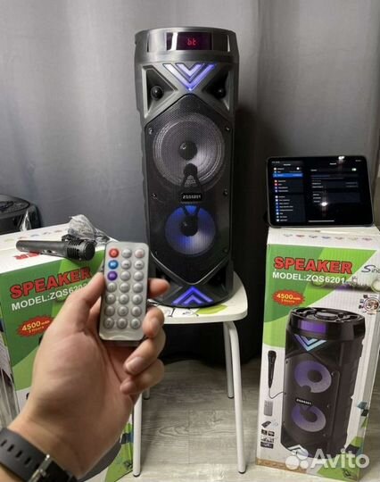 Блютуз колонка большая zqs6201