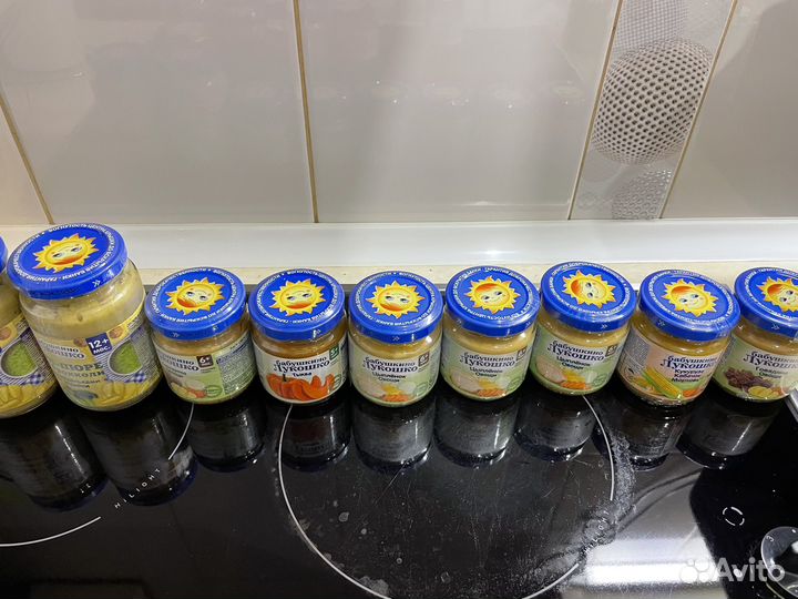 Овощное и мясное пюре