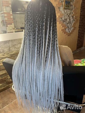 Афрокосички с канекалонами