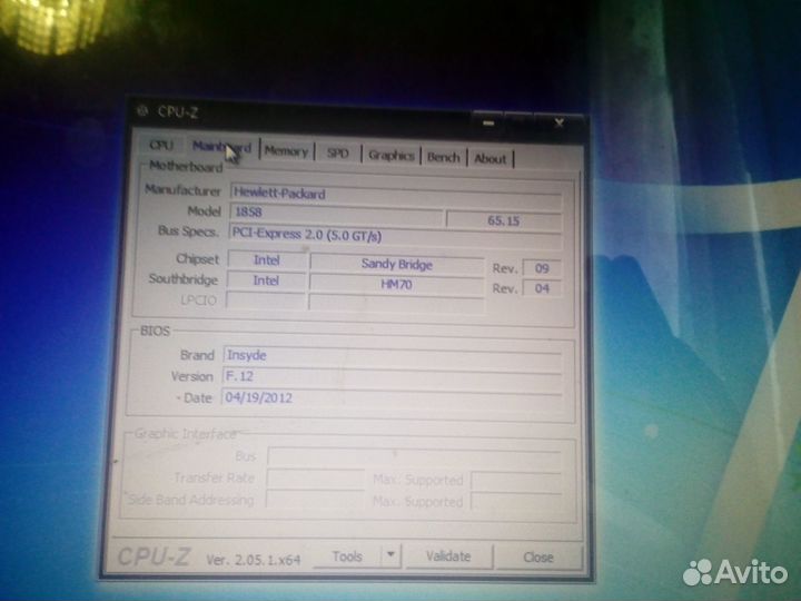 Ноутбук hp cq58