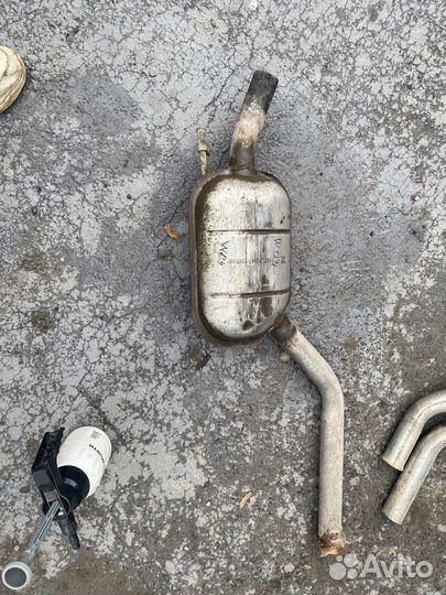 Глушитель Mercedes benz E w124