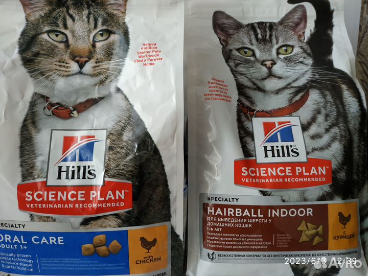 Корм для кошек Hills