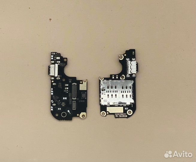 Шлейф (нижняя плата) для Xiaomi Mi 10 Lite с комп