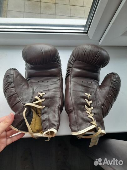 Боксерские перчатки СССР 1985 года