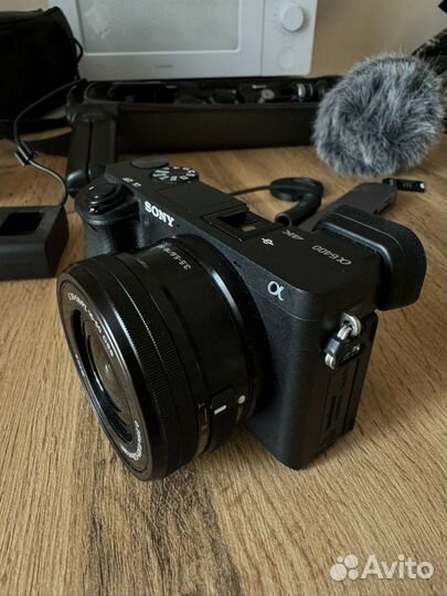 Камера sony alpha 6400 и полный комплект к нему