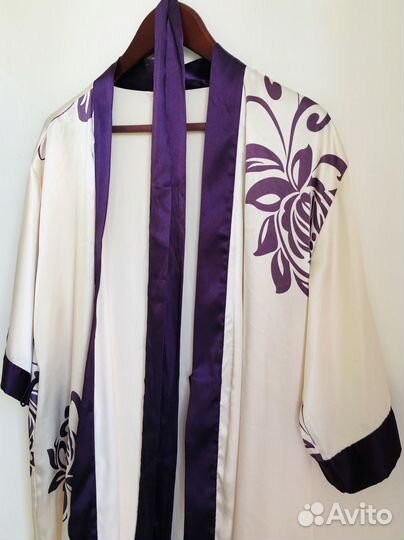 Шелковый халат