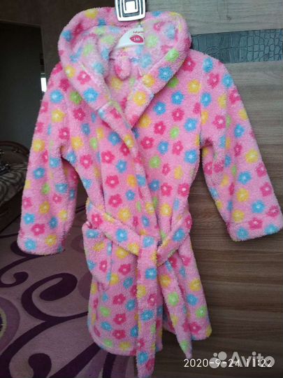 Халат детский теплый