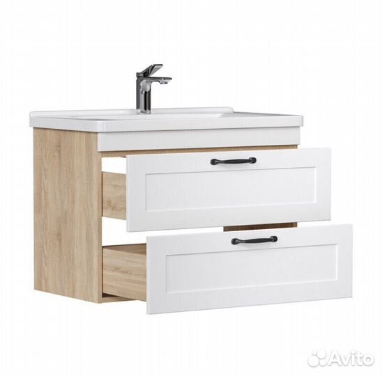 Тумба для ванной подвесная Equil Lago 70 см