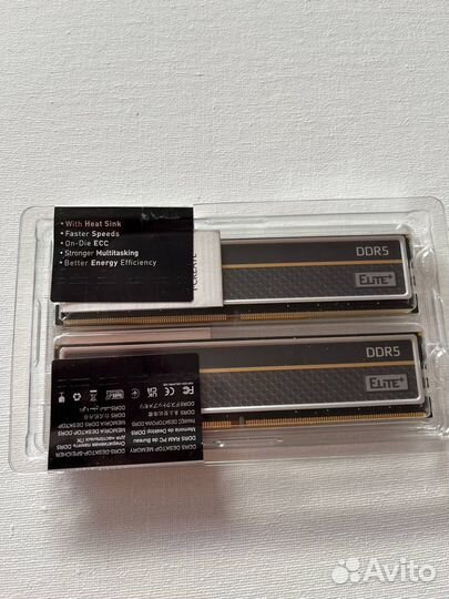 Оперативная память DDR5 Team Group Elite+ 2x32 GB
