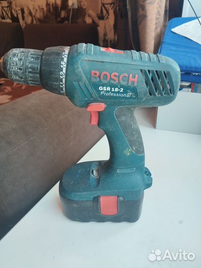 Шуруповерт bosch 18v бу