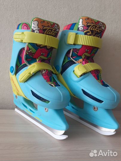 Коньки фигурные детские раздвижные