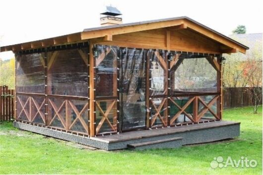 Мягкие окна на террасу