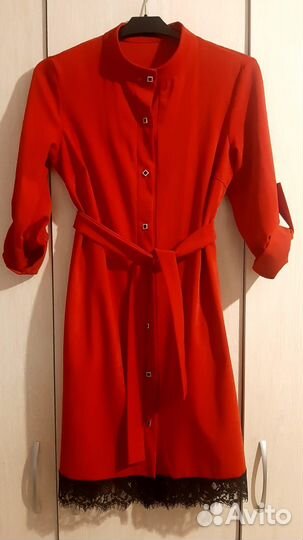 Платье рубашка 44 46