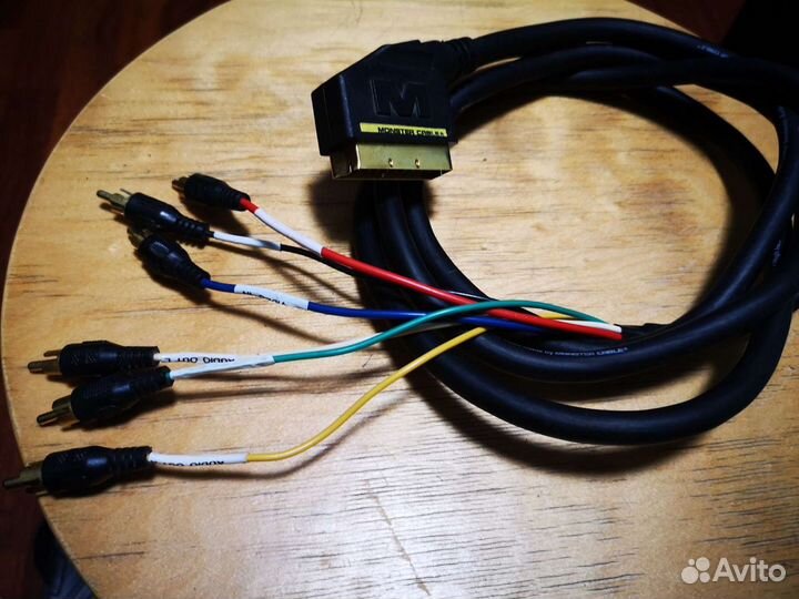 Кабель RCA-Скарт