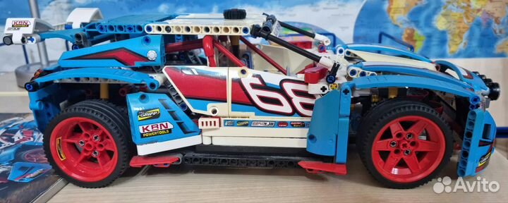 Lego technic 42077 Ralli car