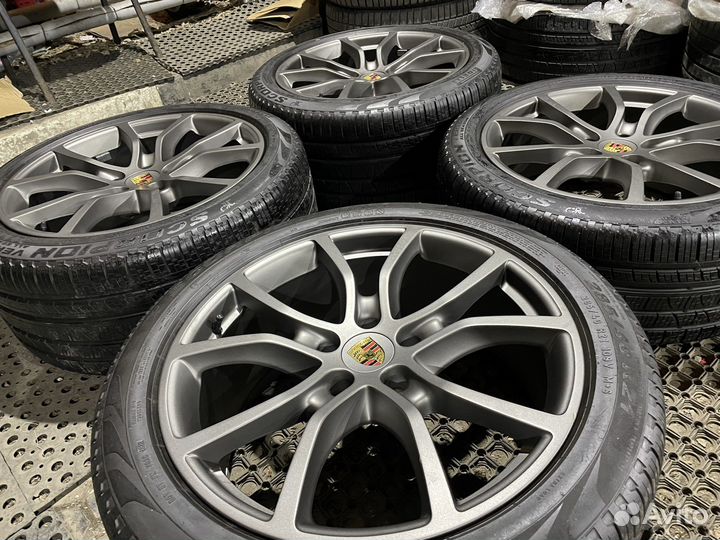 Оригинальные диски porsche cayenne 4шт r21