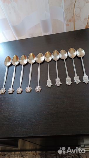 Ложки вилки мельхиор