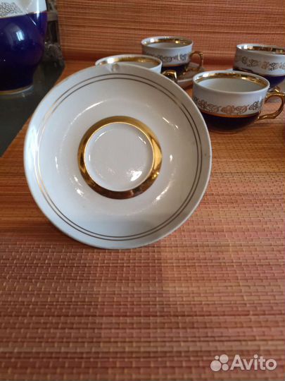 Сервиз кофейный. Полонне. Фарфор