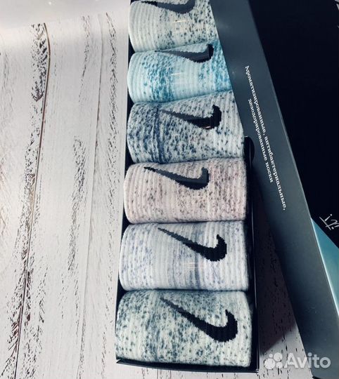 Носки Nike Tye-Dye мужские