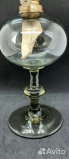Керосиновая лампа 19 век антиквариат Россия