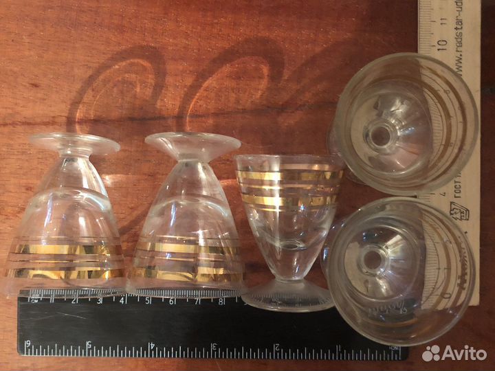 Стаканы СССР, рюмки, фужеры, бокалы