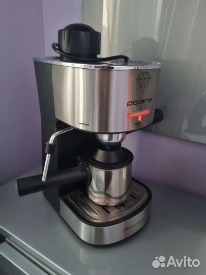 Кофеварка рожковая polaris