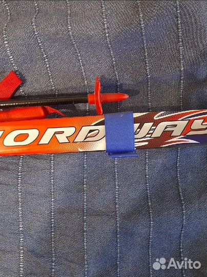 Лыжи детские беговые р.140 комплект