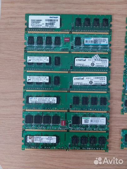 Оперативная память DDR2 DDR3 dimm sodimm