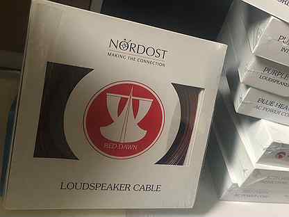 Nordost red dawn RCA, XLR, power Новые