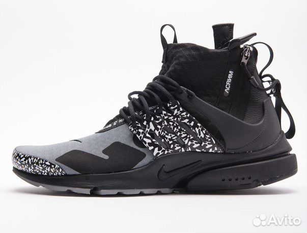 Acronym x nike shop air presto cool grey