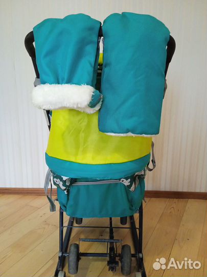 Детские санки коляска nika