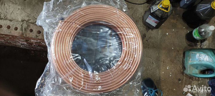 Трубка медная 1/4 3/8 бухты по 50 метров