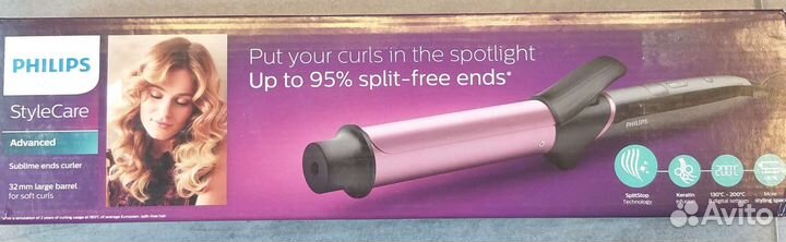 Щипцы для завивки Philips StyleCare BHB868 новые