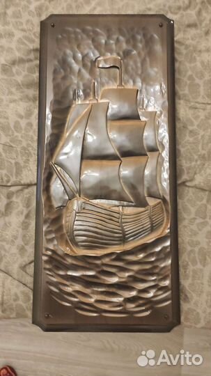 Нарды ручной работы, морская тематика