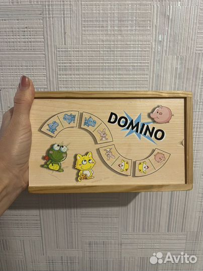 Домино деревянное