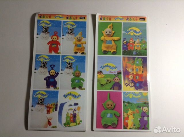 Наклейки Телепузики
