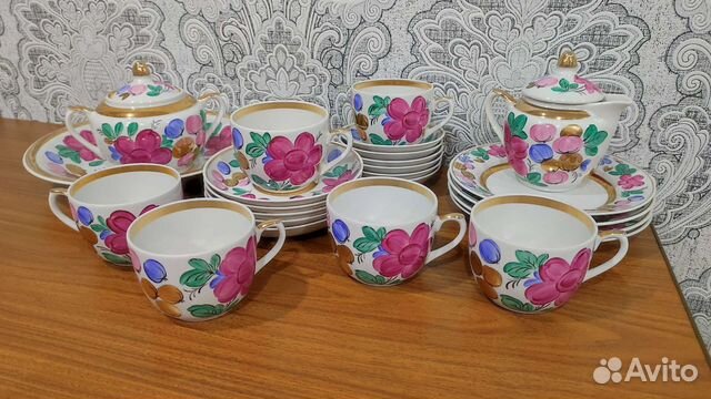 Сервиз чайный Вербилки редкий