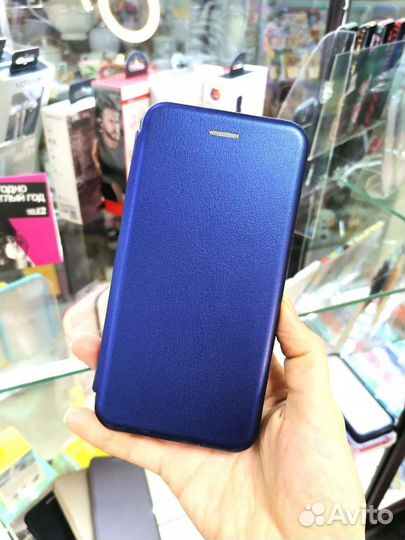 Чехлы книжки на Xiaomi Redmi Note 8 Pro+пленка