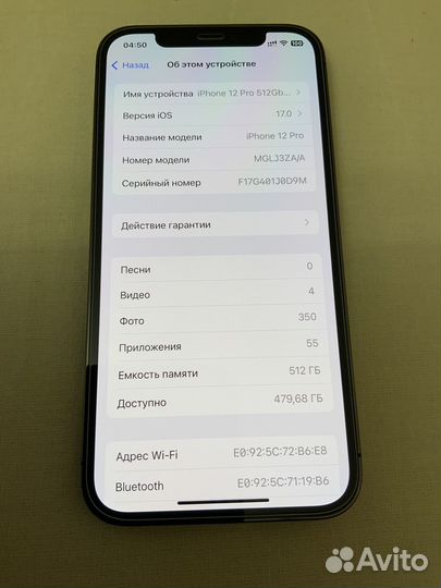 iPhone 12 Pro 512 Gb Space Grey