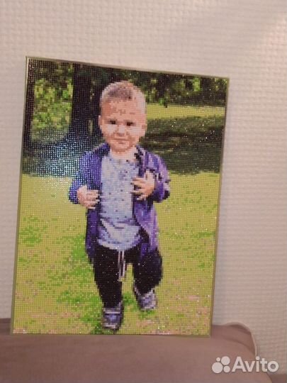 Алмазная мозаика по фото - производство