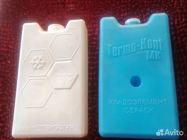 Хладоэлементы большие и маленькие