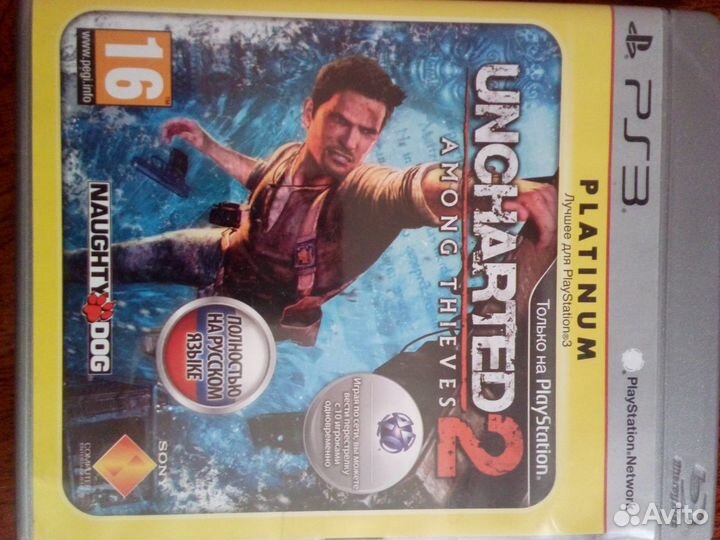 Диск sony PS3 Uncharted 2: Among Thieves