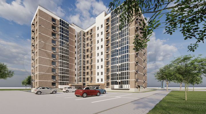 2-к. квартира, 47,8 м², 9/10 эт.