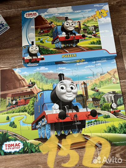 Детские развивающие пазлы игры