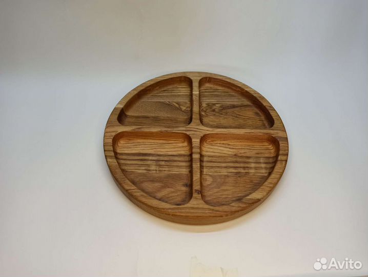 Менажница (деревянная, дуб, ясень, бук)